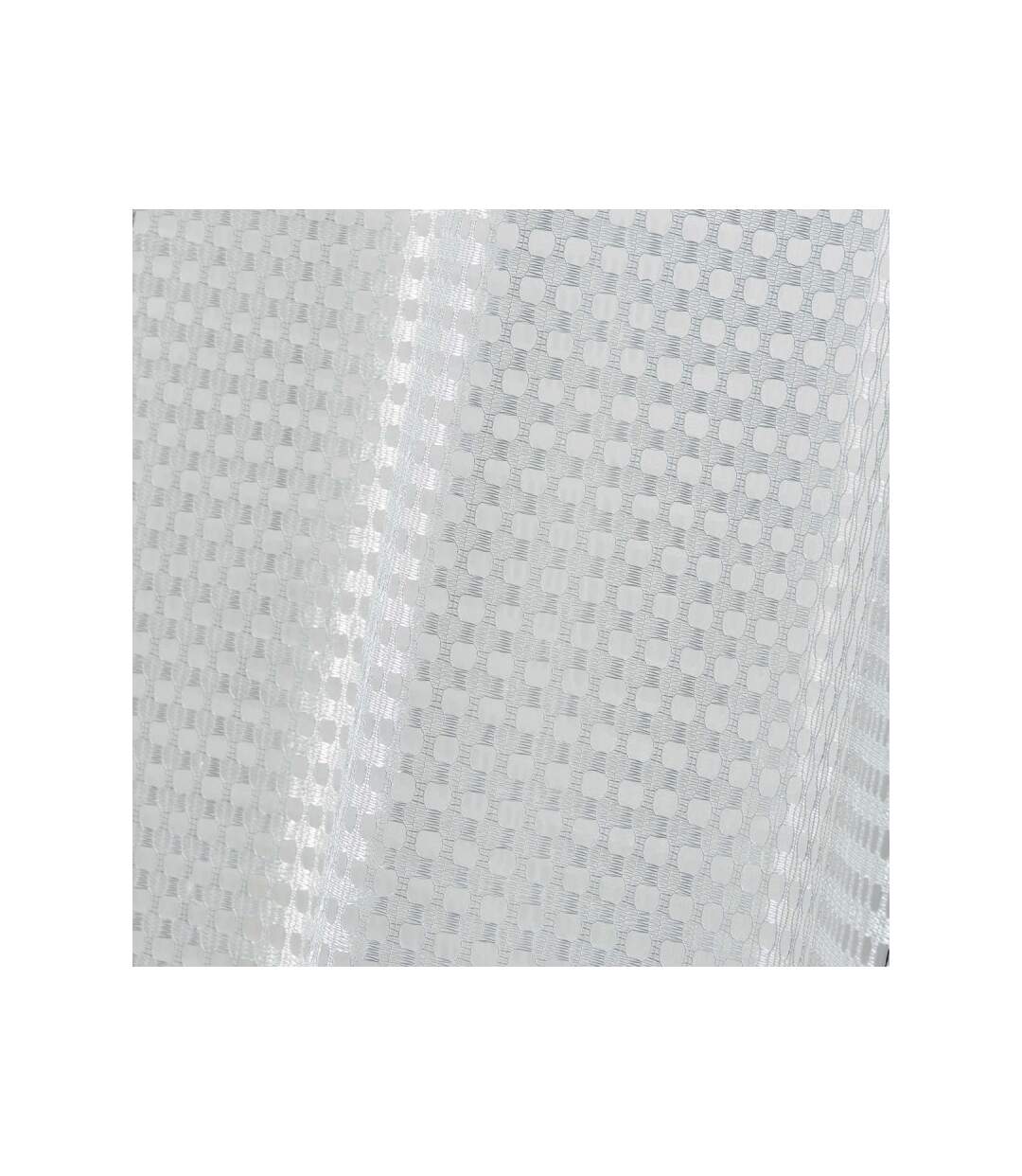 Rideau Voilage Maille Cadria 140x240cm Blanc