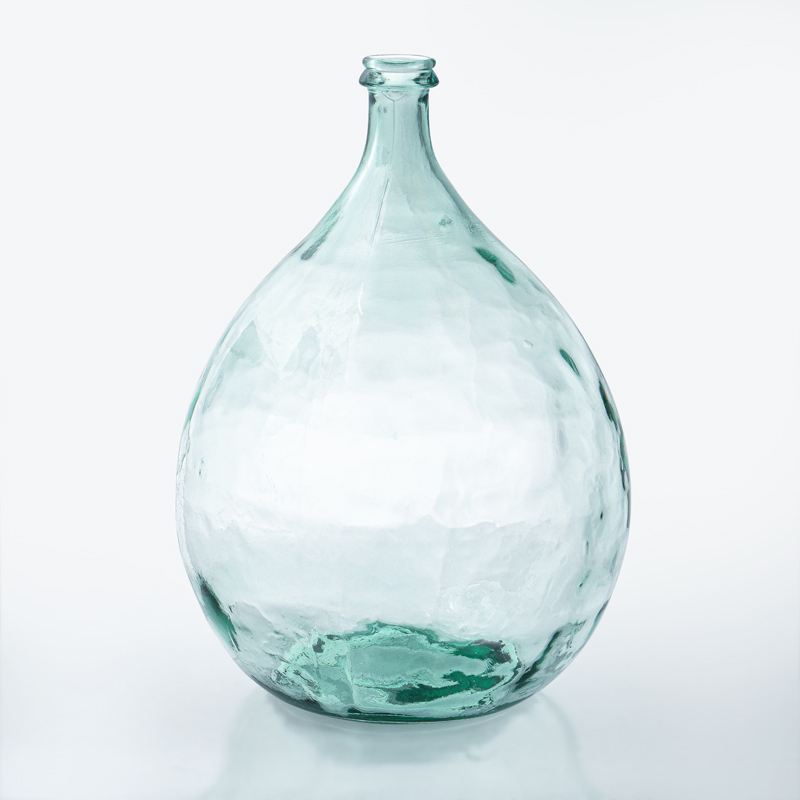 Vase 'Siena' en verre recyclé