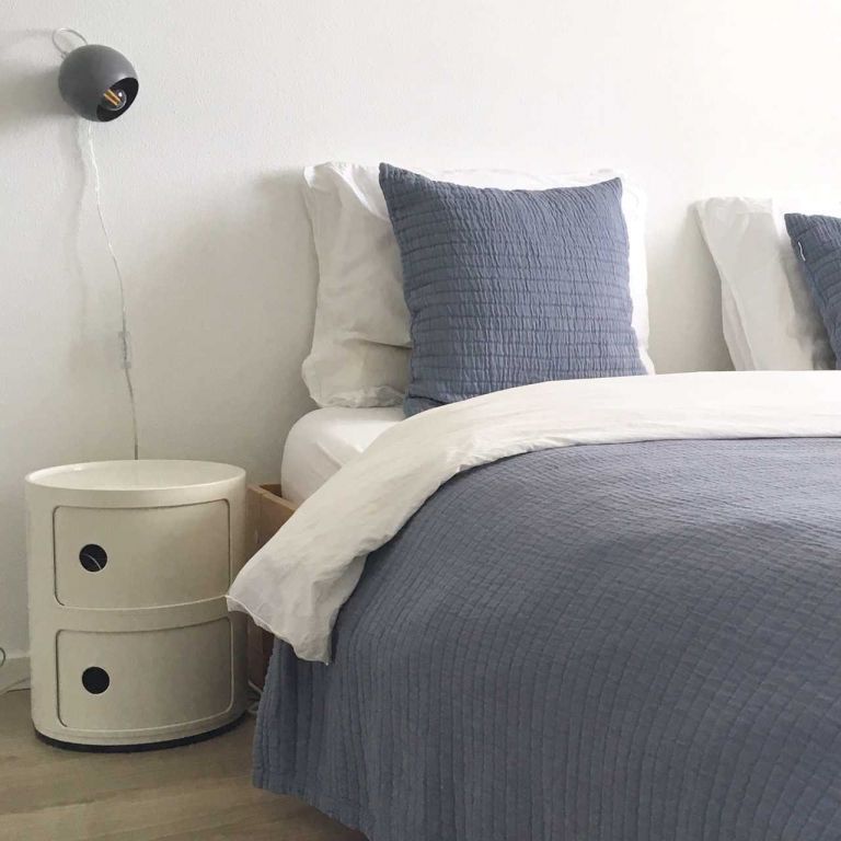 Kartell Componibili kast nachtkastje medium (2 comp.) Ø32 wit