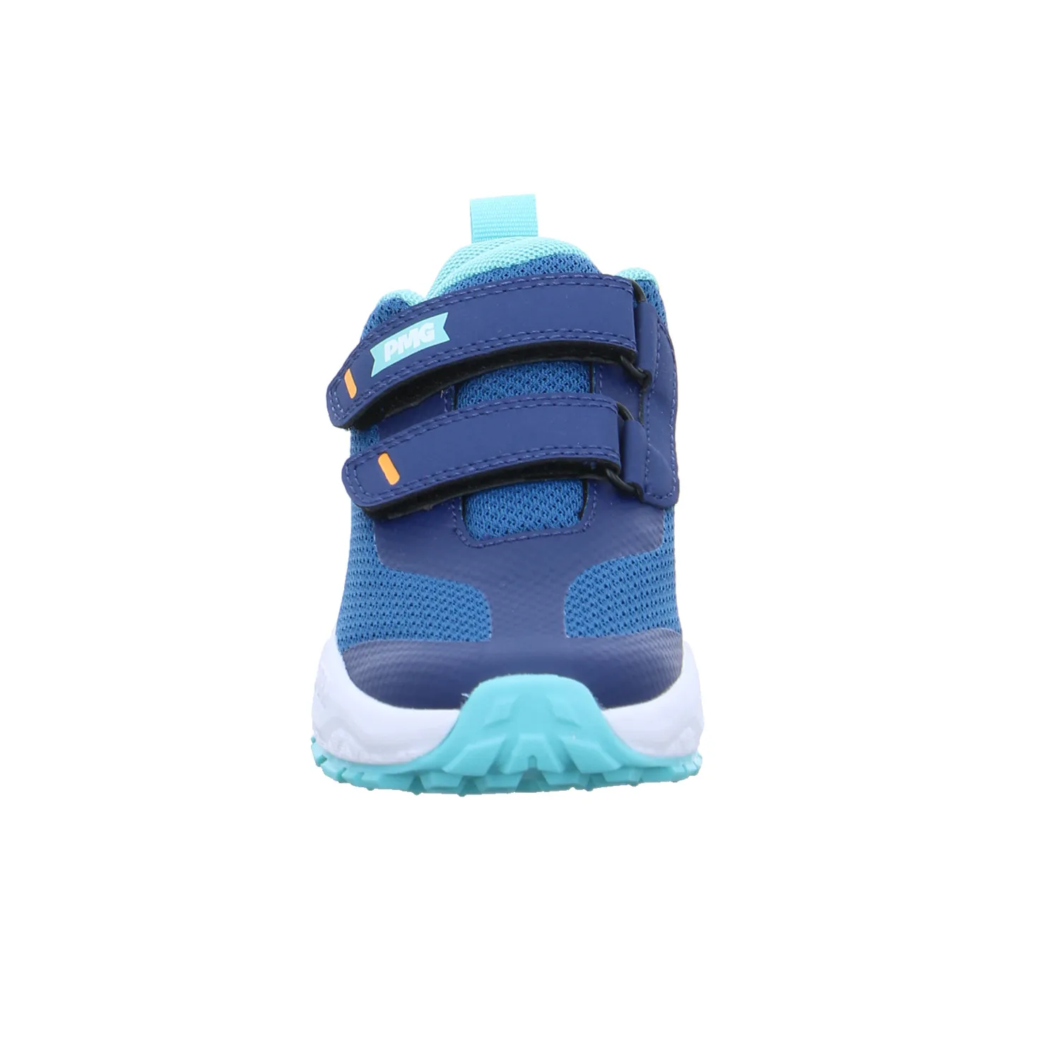 PRIMIGI Kleinkinder-Halbschuh Klett Blau Leder  Sneaker