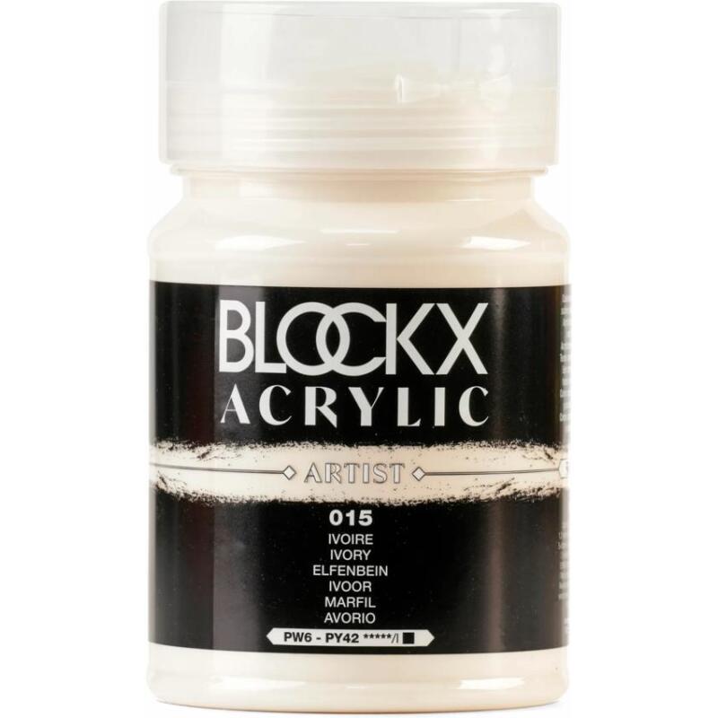 Peinture acrylique fine pot 500 ml
