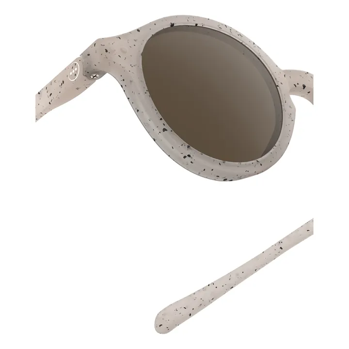 IZIPIZI Lunettes de Soleil #D Effet Moucheté Kids Plus | Ecru