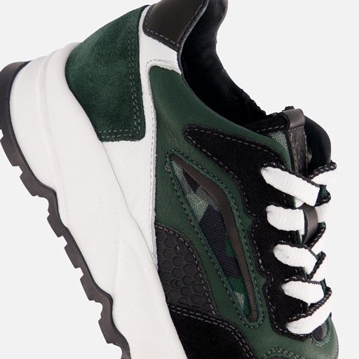 Giga Sneakers zwart Leer