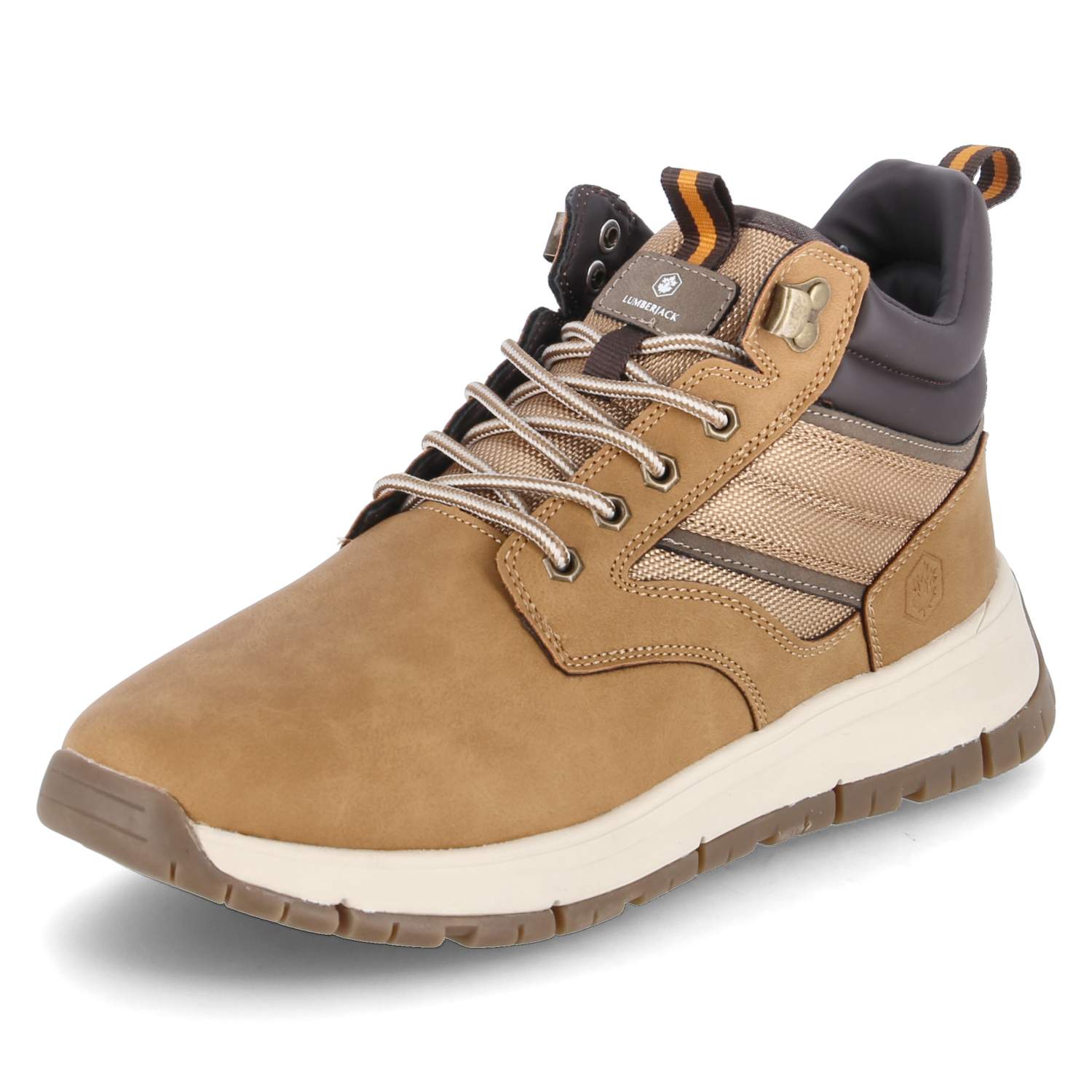 Lumberjack Schnürboots FREEBOUND - tan yellow/dk brown