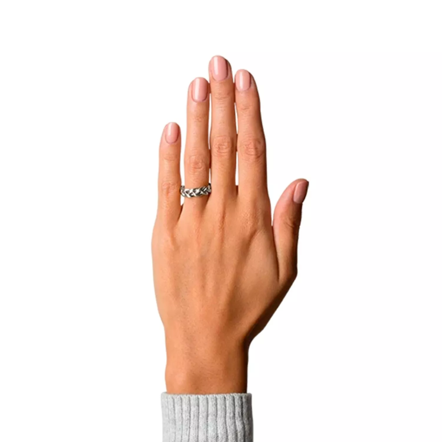 Jane Kønig Flet Ring Sølv JK0004R-S