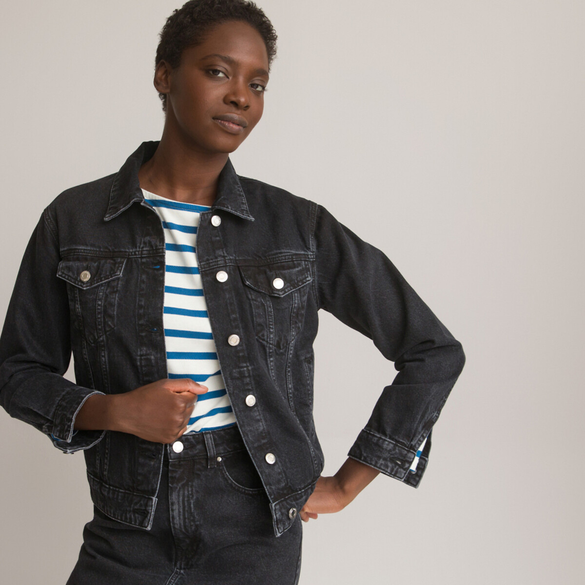 COLEÇÕES LA REDOUTE<br>Colete jeans