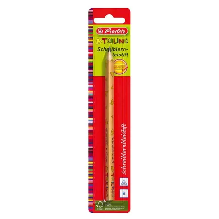 Herlitz Schreiblernbleistift Trilino Jumbo