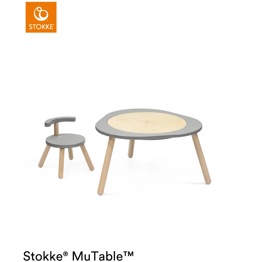 STOKKE® MuTable™ Tisch V2 Storm Grey