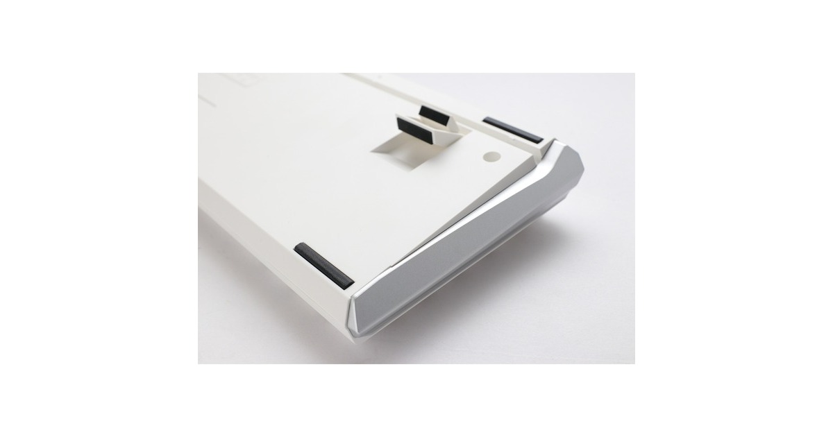 DuckyOne 3 Classic Pure White, toetsenbord  (Wit, US lay-out, Cherry MX Speed Silver, RGB led, Double-shot PBT, Hot-swappable, QUACK Mechanics, Tweedekans)