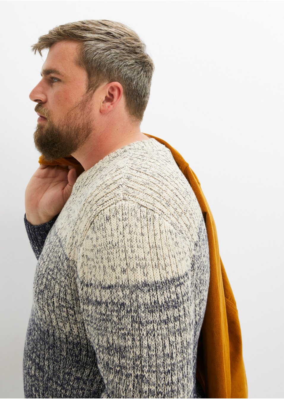 Pull à dégradé de couleur