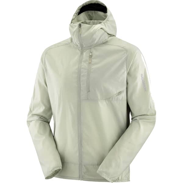 Veste trail SALOMON BONATTI CROSS FZ HOODIE M DESERT SAGE/DE