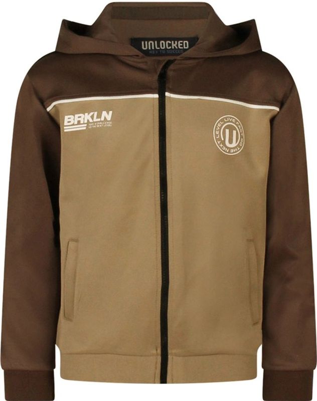 Unlocked jongens vest - Bruin