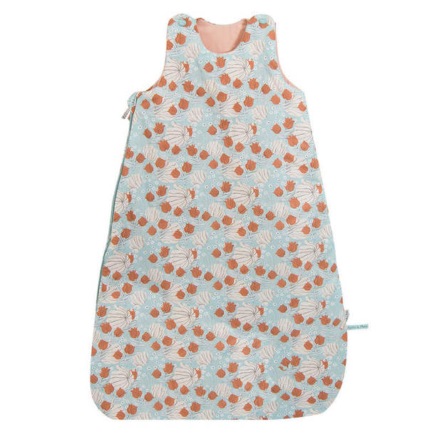 Gigoteuse fleurie bleue 90 cm Après la pluie - MOULIN ROTY
