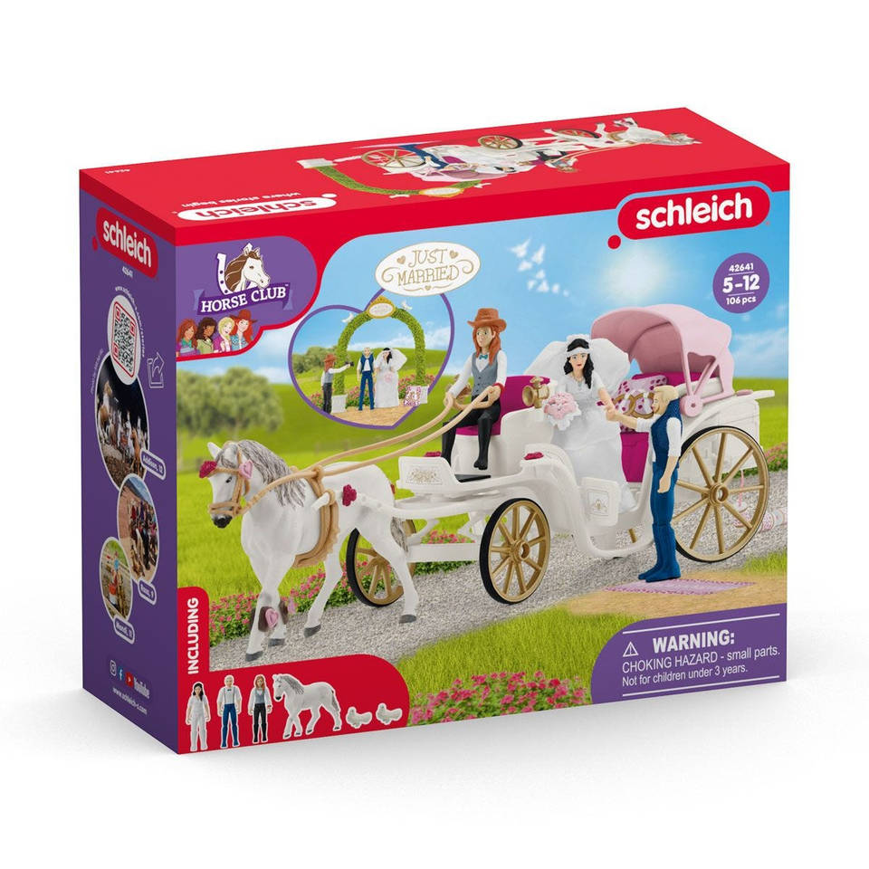 schleich HORSE CLUB trouwkoets 42641