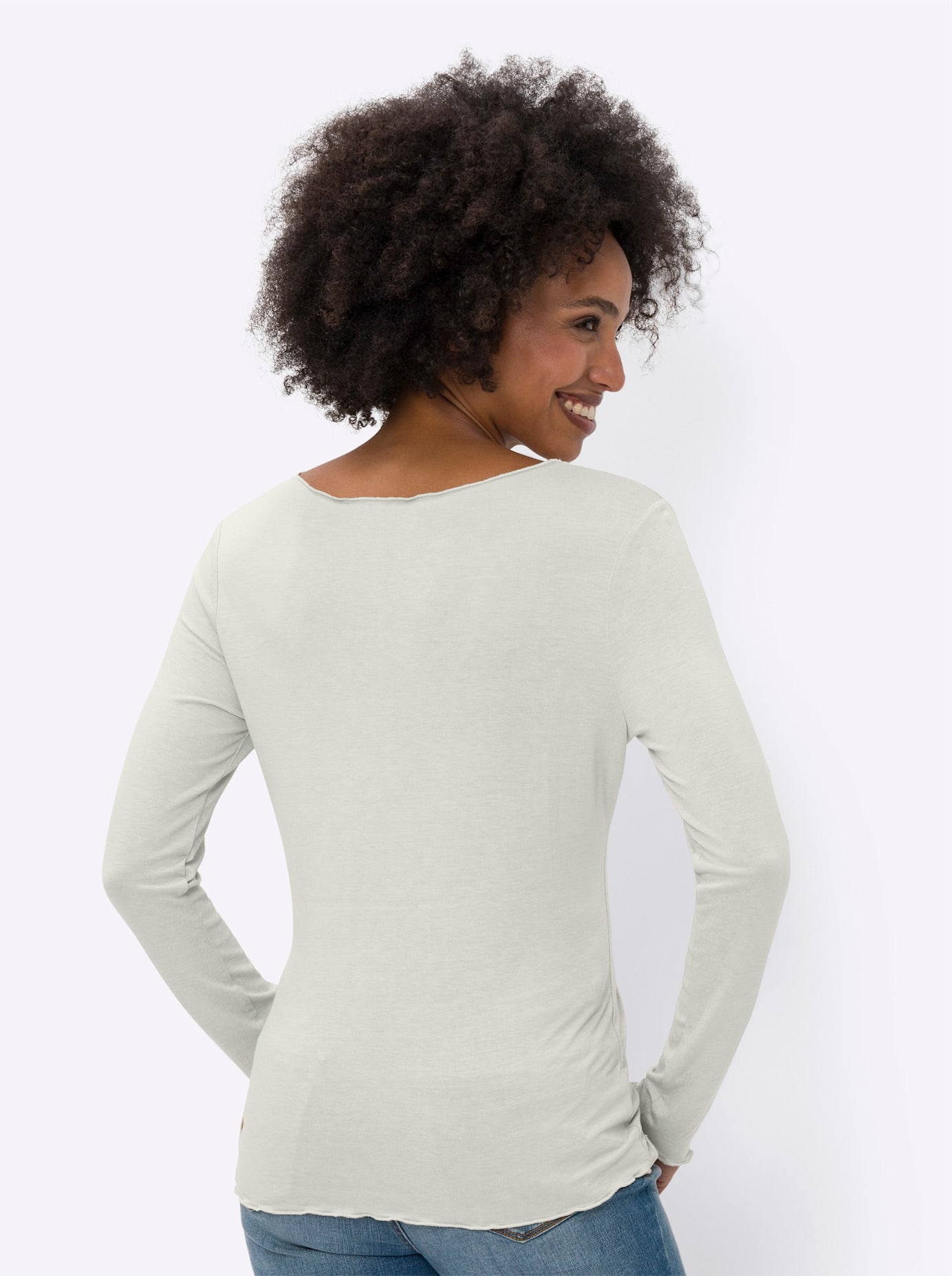 heine Langarmshirt »Doppelpack Shirts«, 2 Stk.