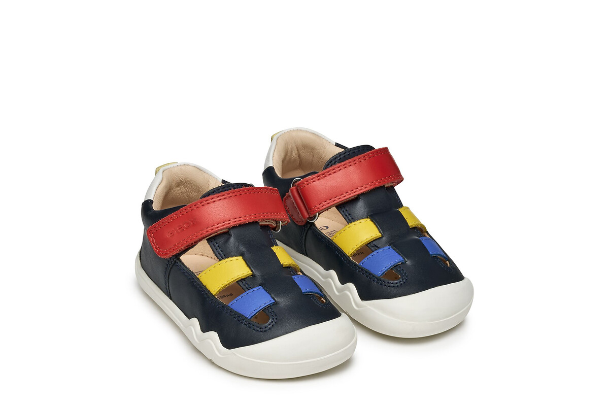 GEOX<br>Sandálias de couro descalças Steppieup