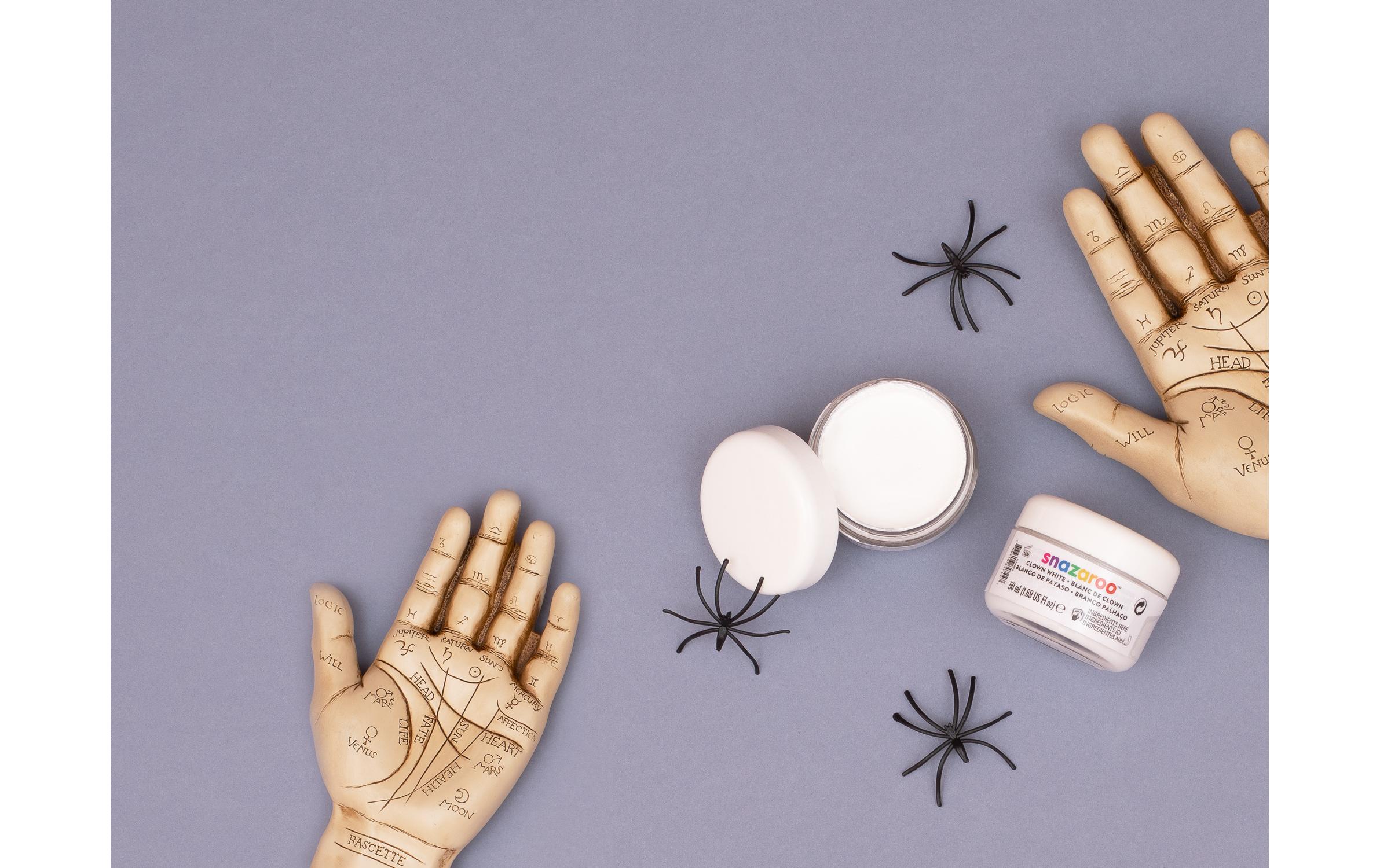 Effektschminke Clownweiss 50 ml TopfGesichtsfarbe auf Wasserbasis