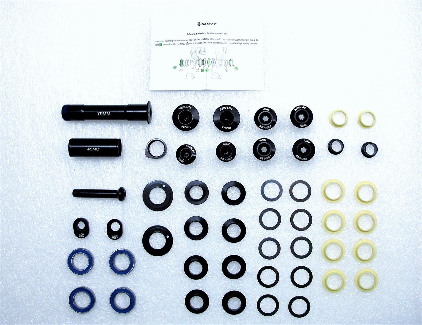 Scott SCOTT Swingarm Rep Kit Genius 18