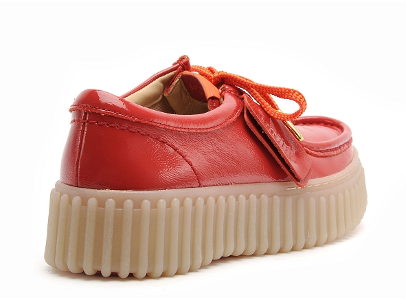 Clarks basses femme torhill bee rouge