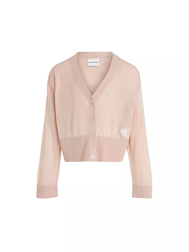 CALVIN KLEIN JEANS Mädchen Cardigan  rosa