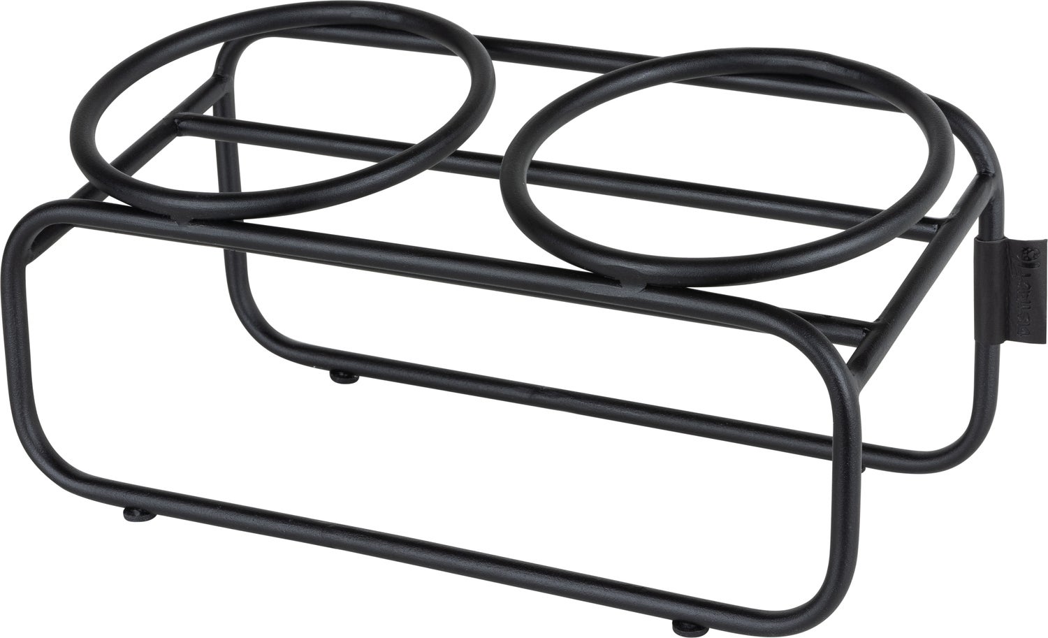 District 70 voerstandaard Butler zwart 29,5 x 14 x 14,5 cm