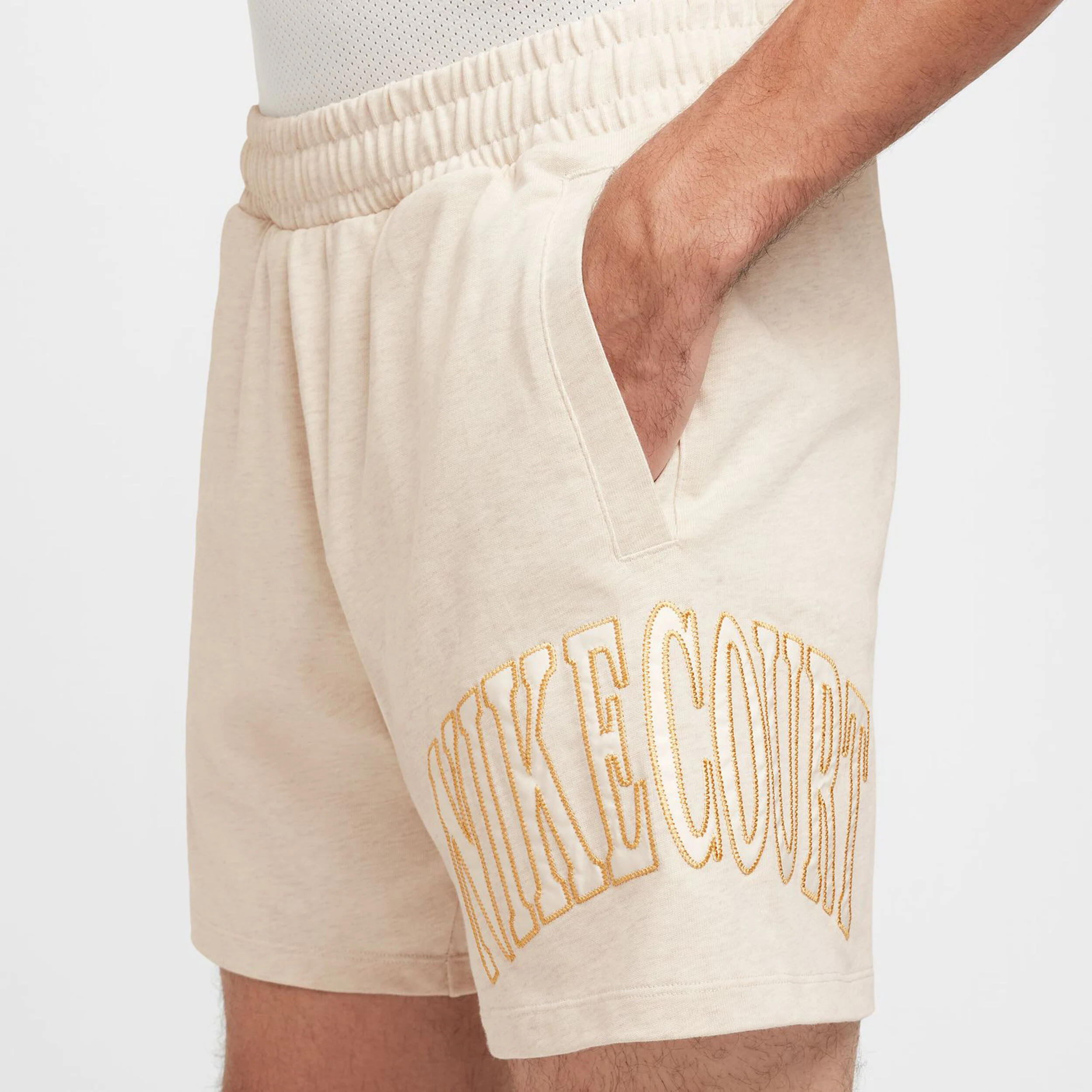 Nike Court Heritage Shorts Hommes - Crème