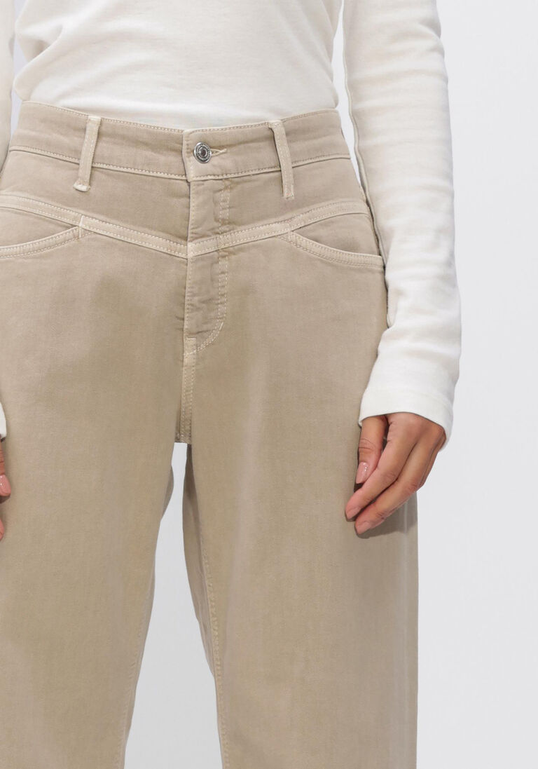 zand cambio wijde broek elin