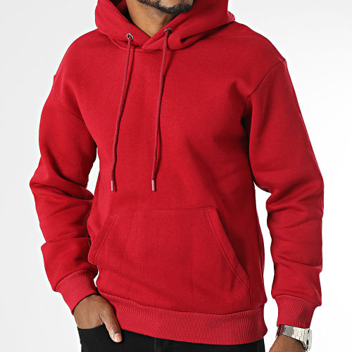 Sweat Capuche Rouge