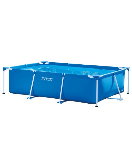 Intex Zwembad Framepool Rechthoek - Rechthoekige Frame Baden - 300x200x75 cm Blauw