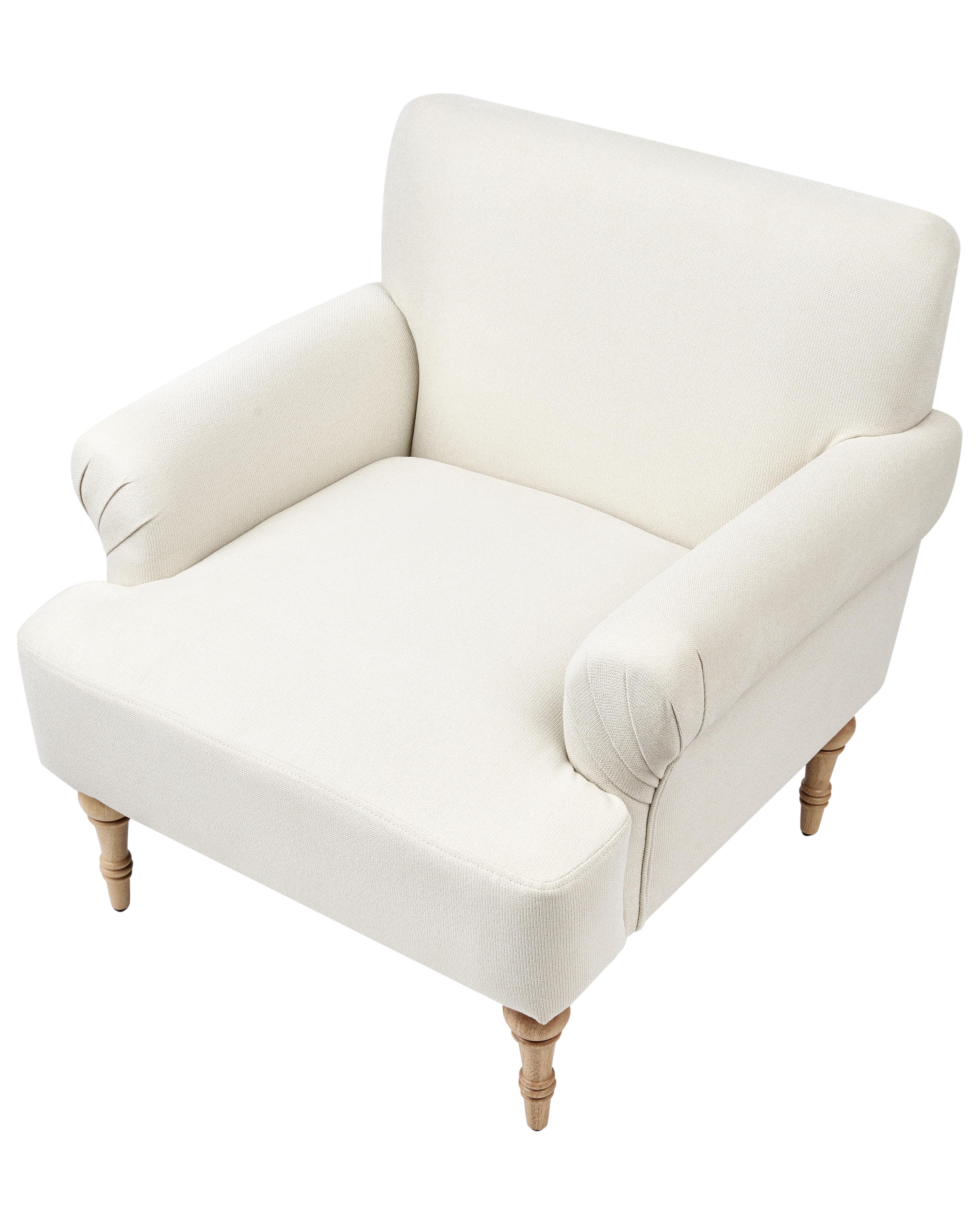 Fauteuil FREDROS Stof Lichtbeige