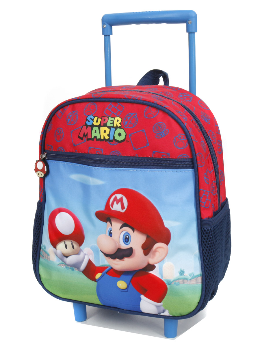 Sac À dos À roulettes Super Mario Super Champi XS