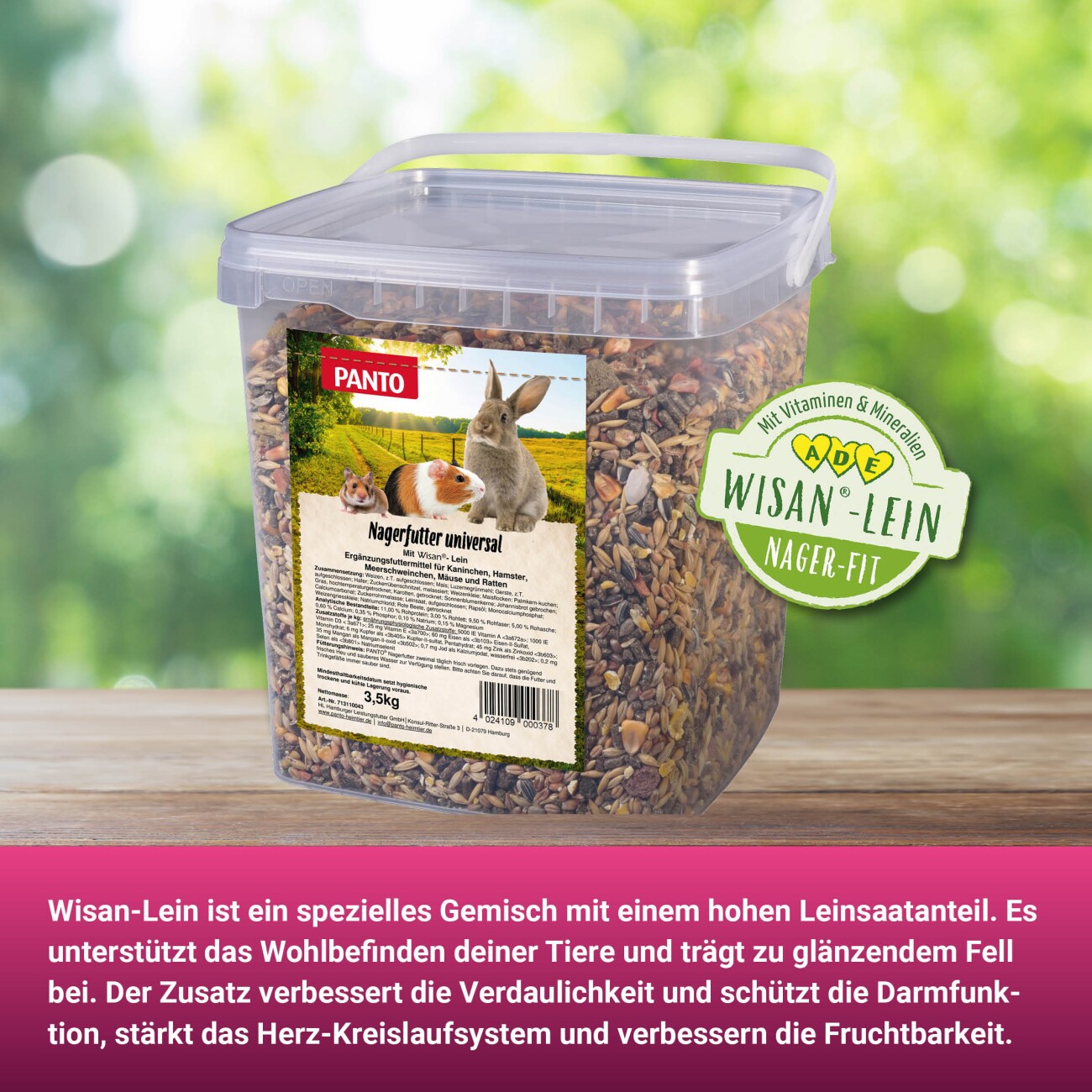 Panto ® NAGERFUTTER UNIVERSAL