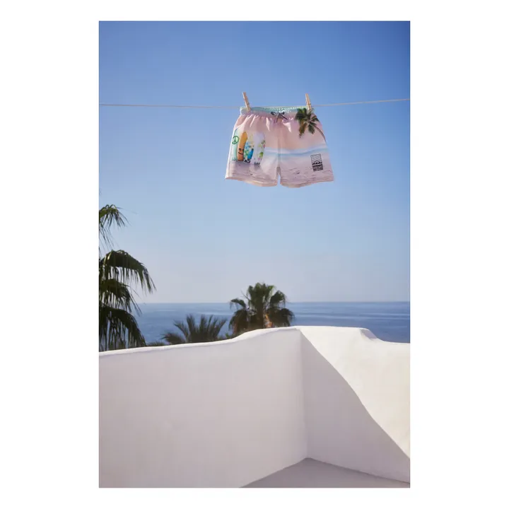 Molo Short de Bain Polyester Recyclé Niko | Rose pêche