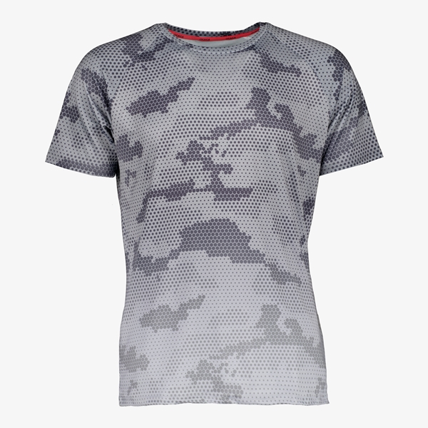 Osaga heren sport T-shirt met camouflage print
