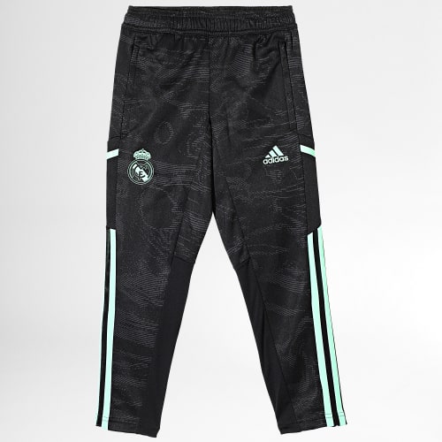 Pantalon Jogging A Bandes Enfant Real Madrid HD1203 Noir