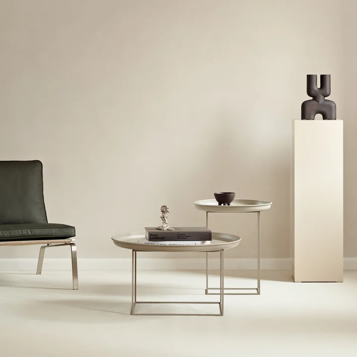 Norr11 - Duke Couchtisch, H 45 x Ø 70 cm, bronze