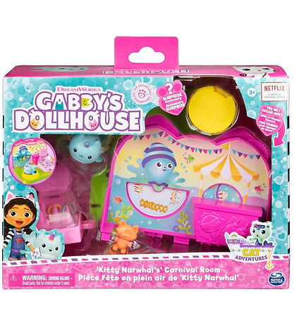 Gabby's Dollhouse Set - 6 Teile - Deluxe Raum - Karneval