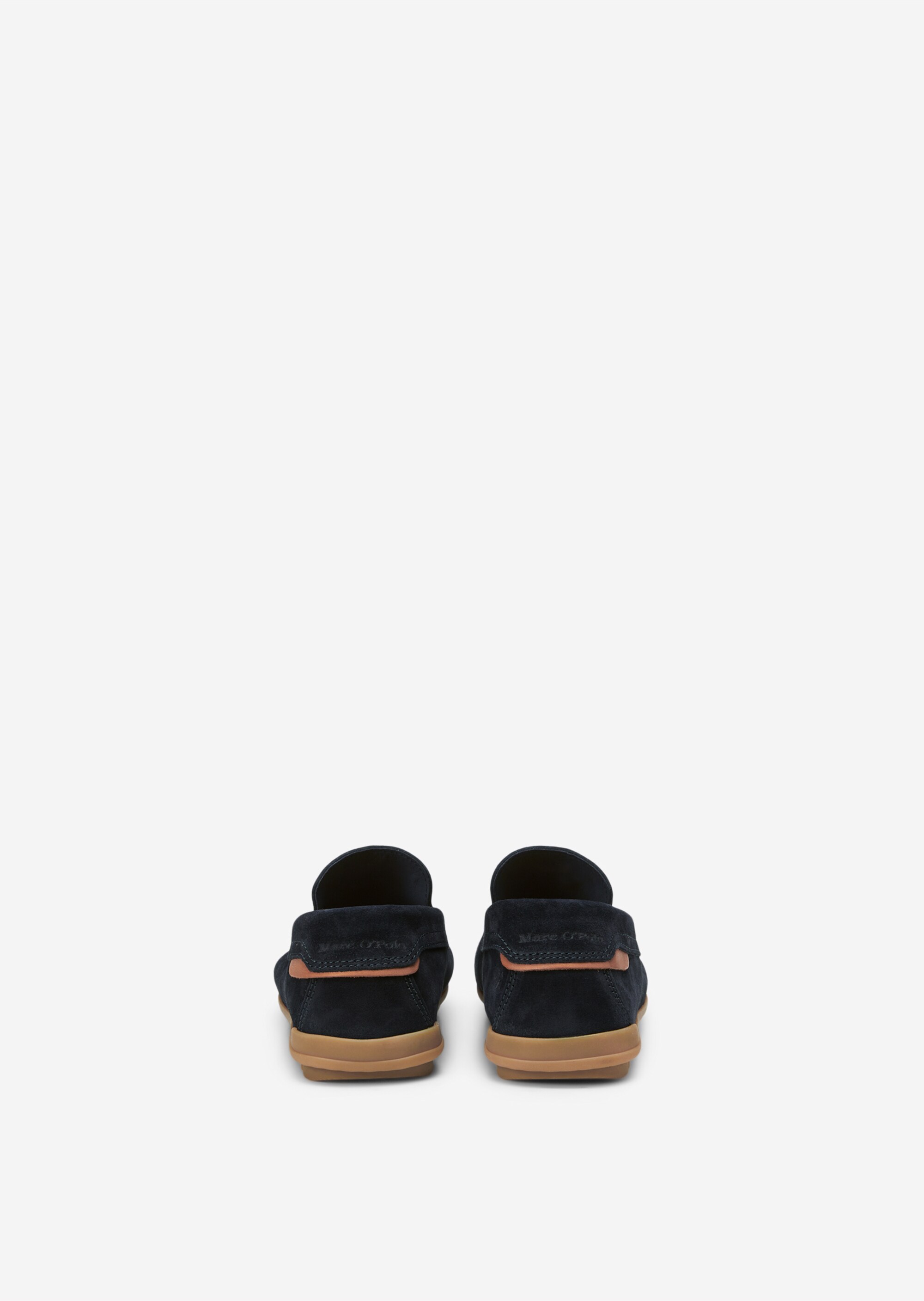 Mokassin aus softem Veloursleder