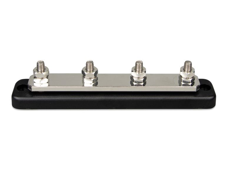 Victron Hochstrom Verteilerschiene 250A, 4 x M8 Sammelschiene mit Abdeckung