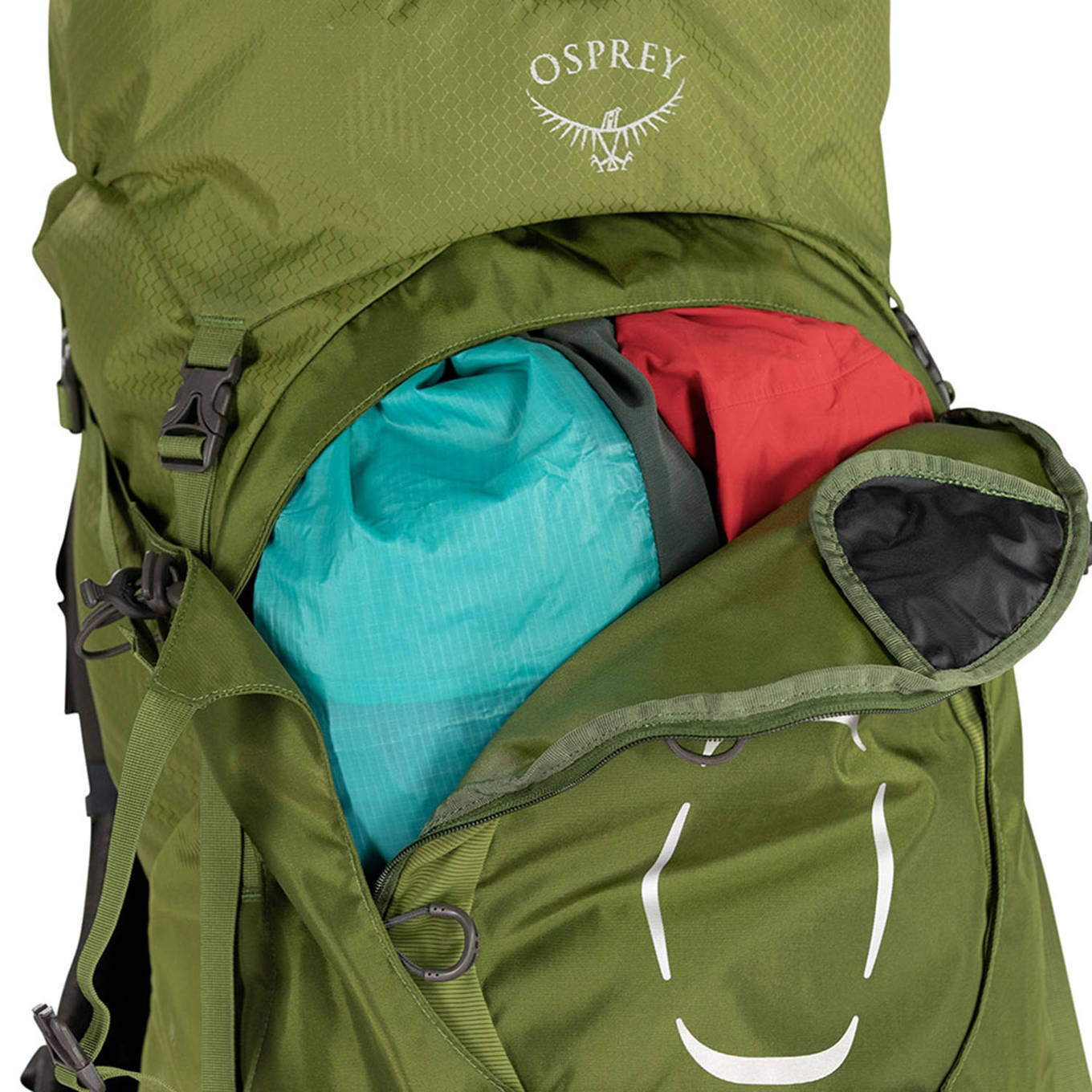 Osprey backpack Aether 55 S/M groen