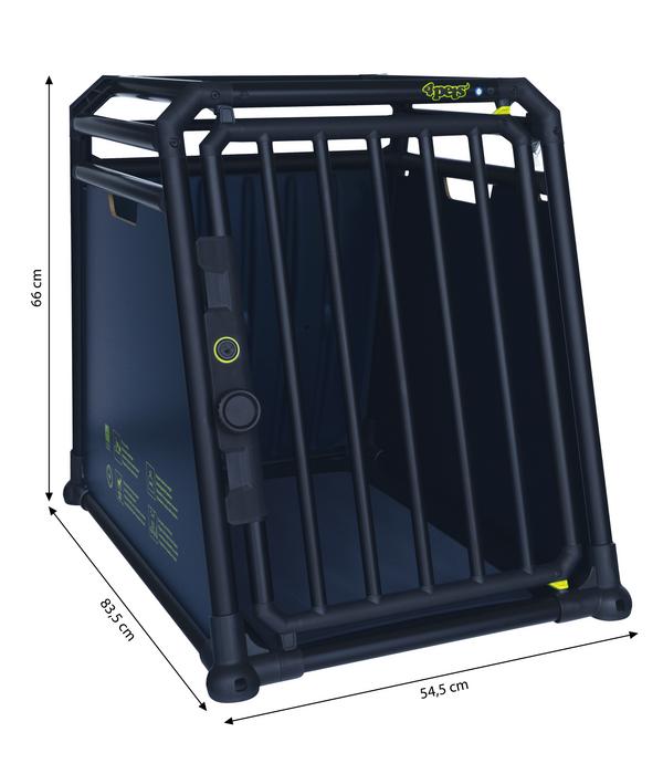 4pets® Hundetransportbox PRO NOIR Line 2