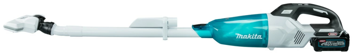 Makita CL001GA221 XGT 40V Max Li-Ion accu steelstofzuiger set (2x 2,0Ah) - 1200l/min - koolborstelloos