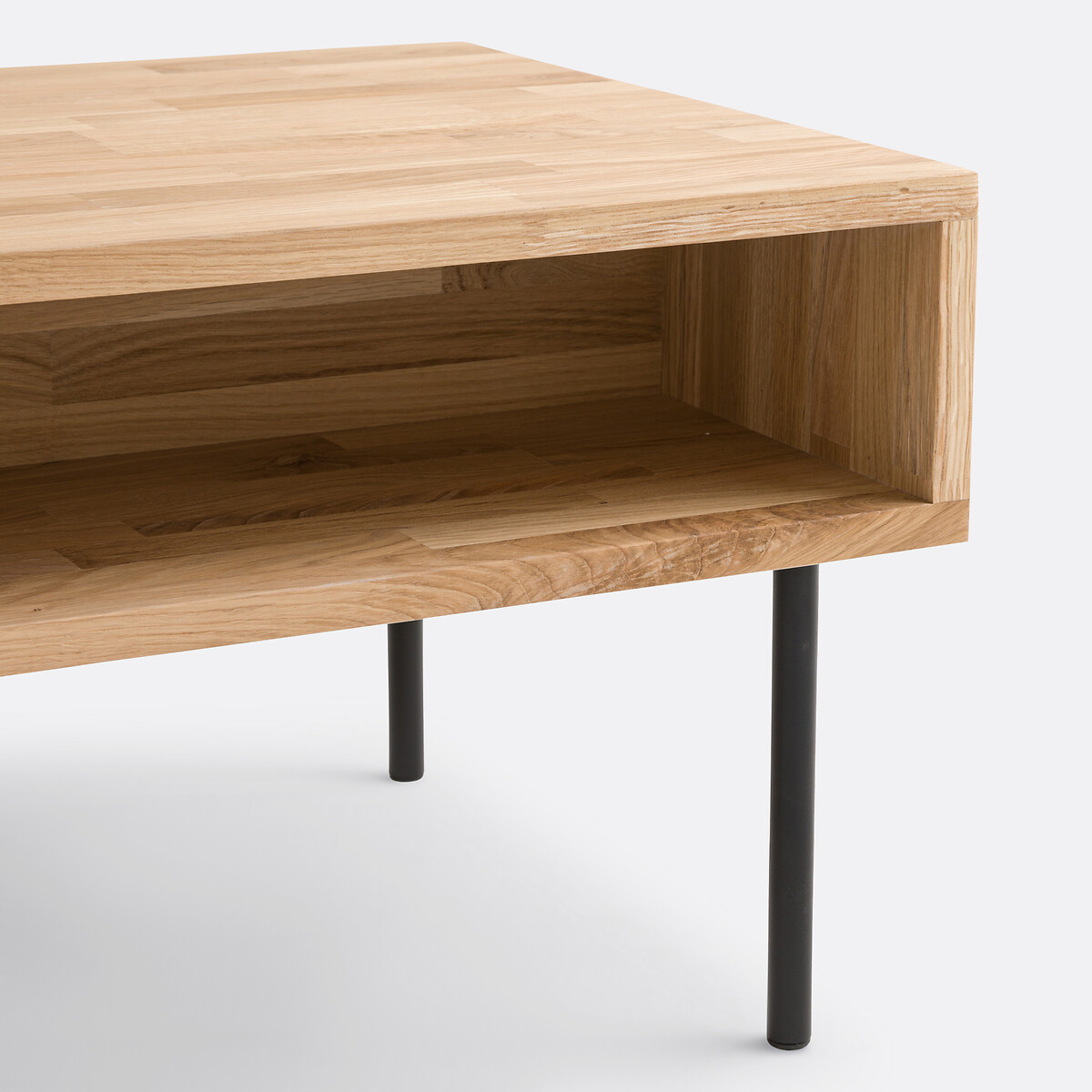 LA REDOUTE INTERIEURS<br>Mesa de centro de carvalho, Adza
