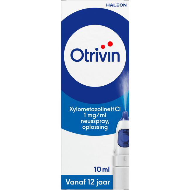 Otrivin Xylometazoline HCI 1 mg/ml Neusspray bij een Verstopte Neus 10 ML