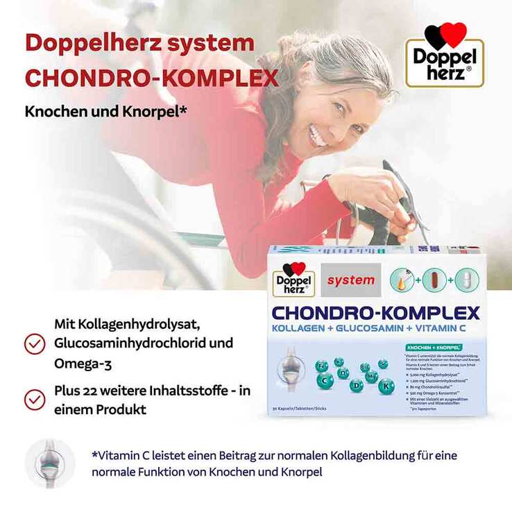 Doppelherz Chondro-Komplex system Kombination , 30 St