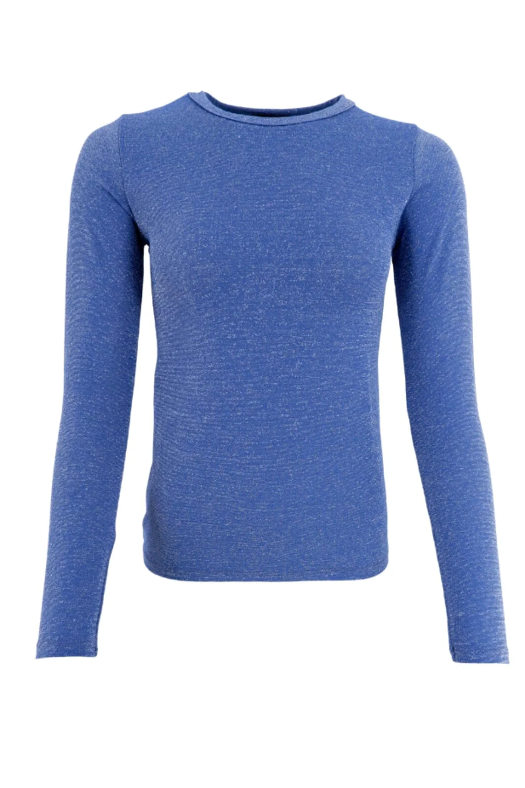 Black Colour Bcfaye Lurex Blouse sky blue