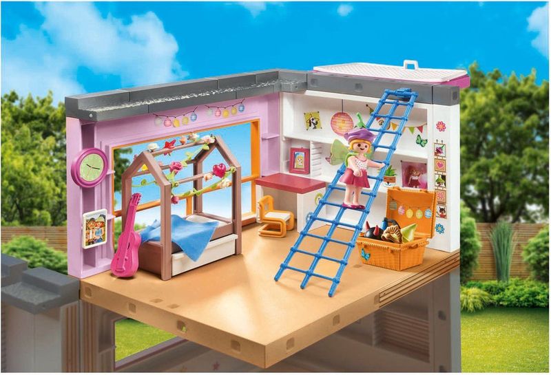 Kinderkamer - Ledikant - Kast - Speeltafel - Opbergboxen - Kindvriendelijk