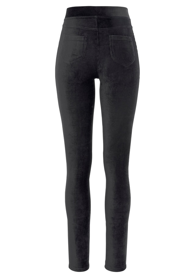 LASCANA Leggings  aus weichem Material in Cord-Optik, Loungewear