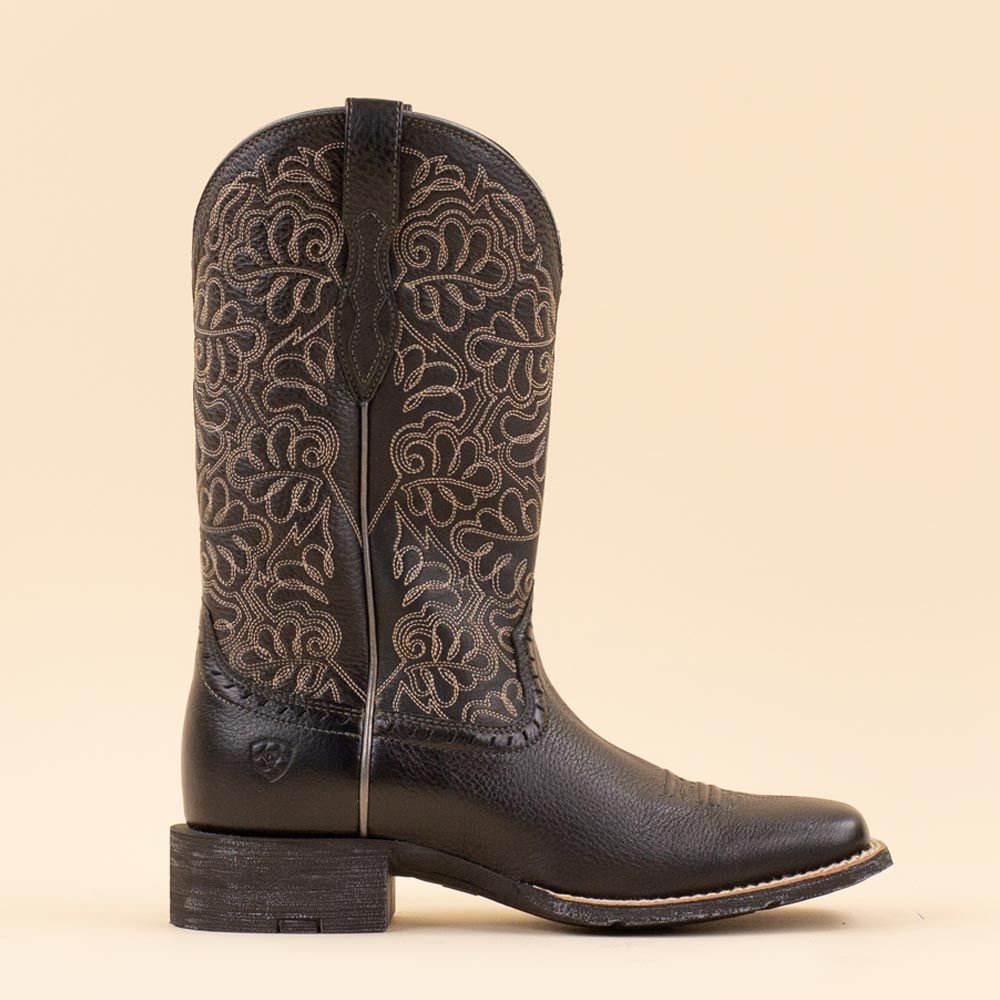Ariat laarzen round up Remuda zwart