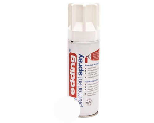 Edding permanente spray, verkeerswit, glanzend, 200ml